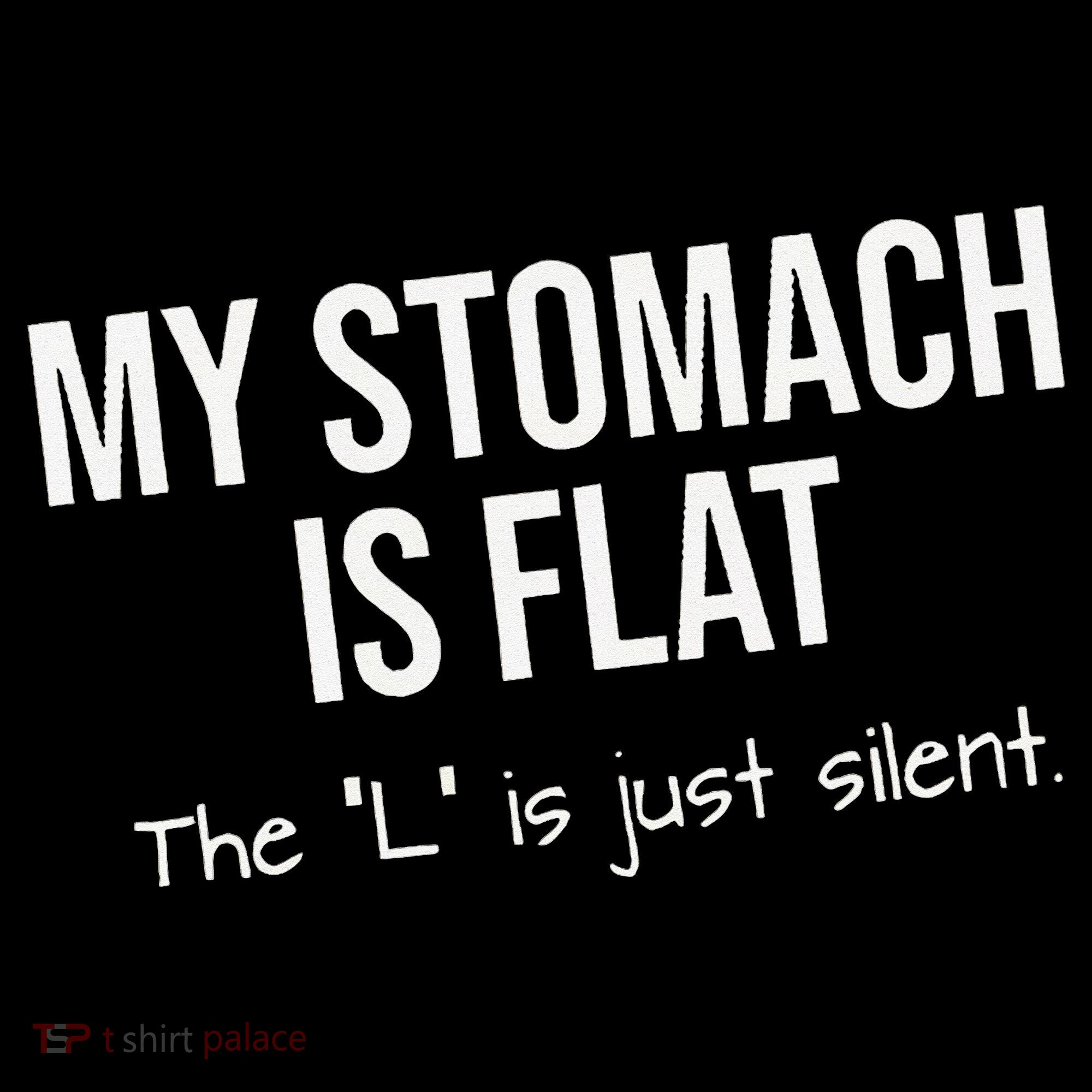 My Stomach Is Flat Bucket Hat