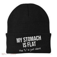 My Stomach Is Flat Beanie thumb 0