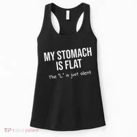 My Stomach Is Flat Women's Tank Top thumb 0