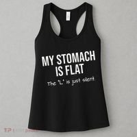 My Stomach Is Flat Women's Tank Top thumb 3