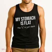 My Stomach Is Flat Tank Top thumb 3