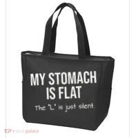 My Stomach Is Flat Tote Bag thumb 3