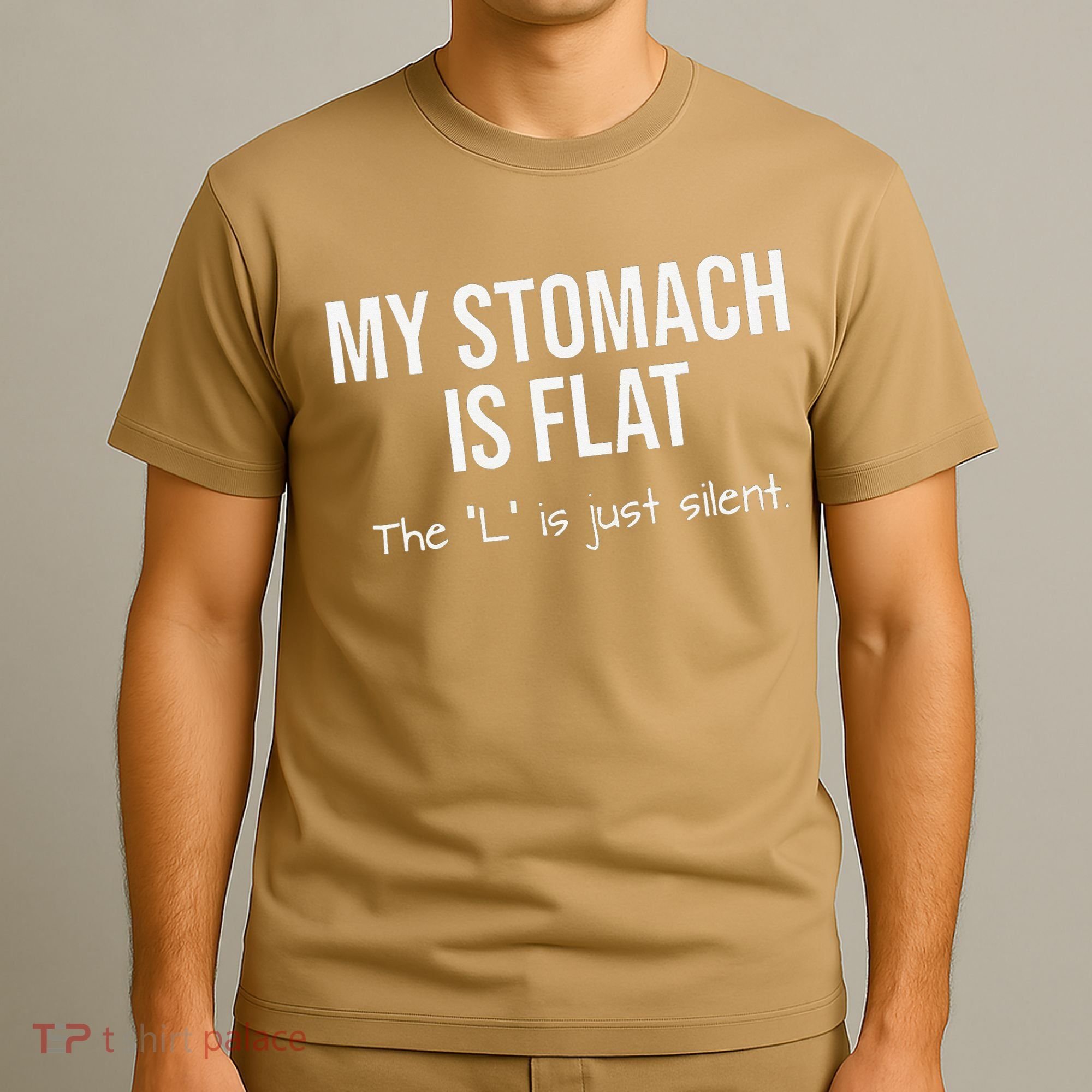 My Stomach Is Flat T-Shirt