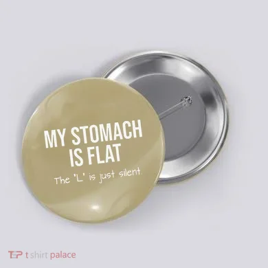 My Stomach Is Flat Button