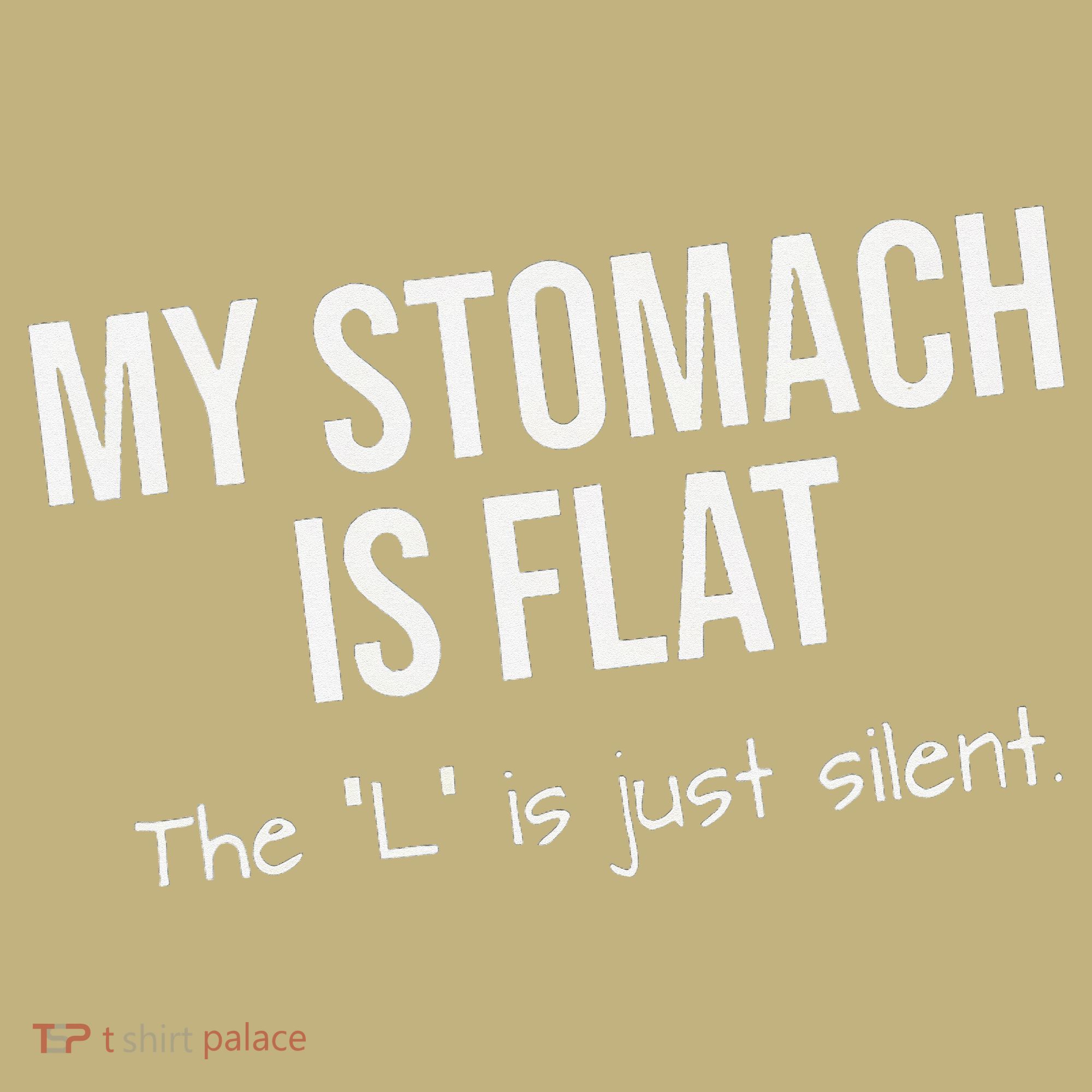 My Stomach Is Flat Mousepad