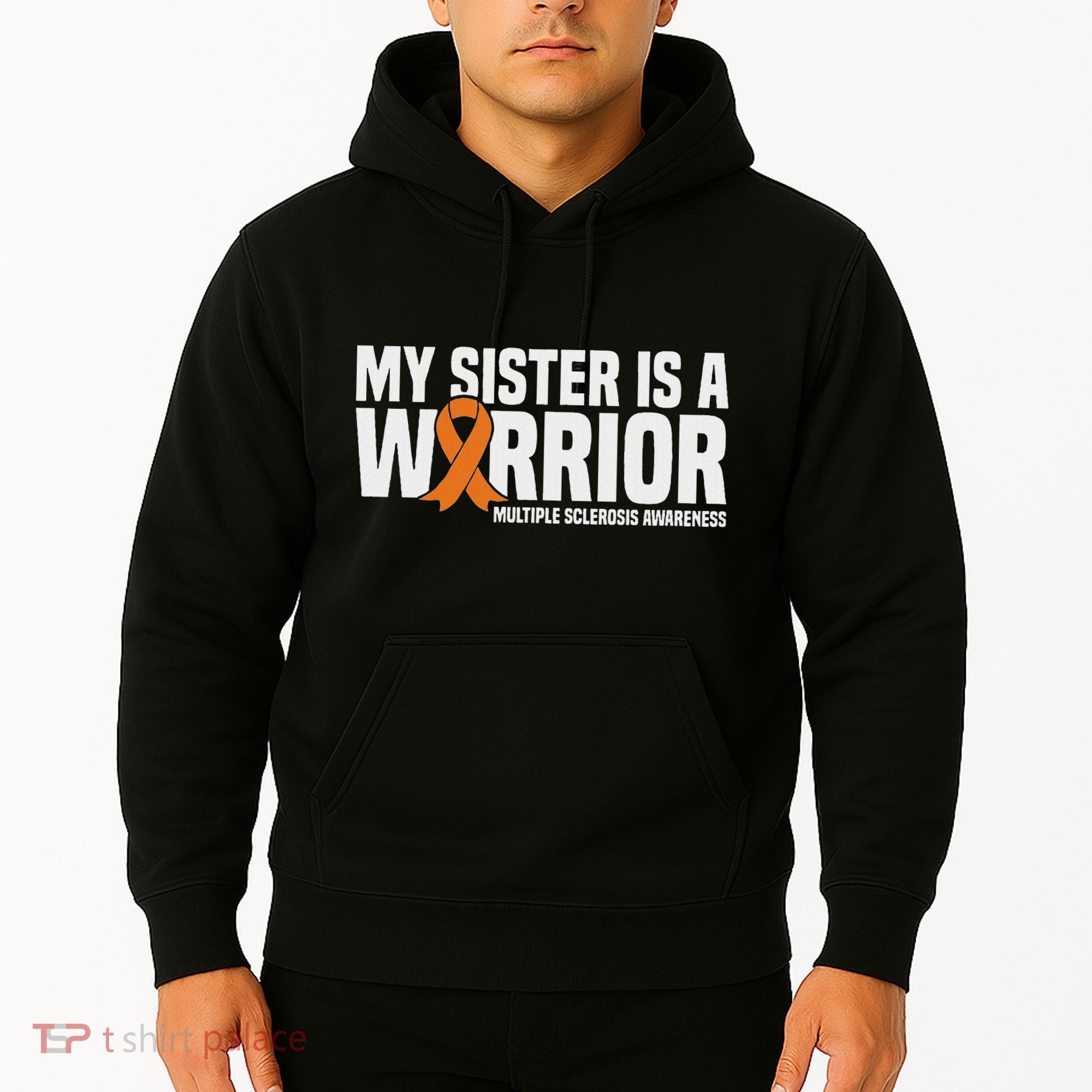 My Sister Is A Warrior Ms Multiple Sclerosis Awareness Hoodie