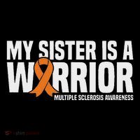 My Sister Is A Warrior Ms Multiple Sclerosis Awareness Bucket Hat thumb 4