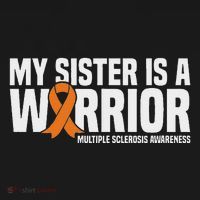 My Sister Is A Warrior Ms Multiple Sclerosis Awareness Pajama Set thumb 2