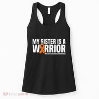 My Sister Is A Warrior Ms Multiple Sclerosis Awareness Women's Tank Top thumb 0