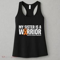 My Sister Is A Warrior Ms Multiple Sclerosis Awareness Women's Tank Top thumb 3