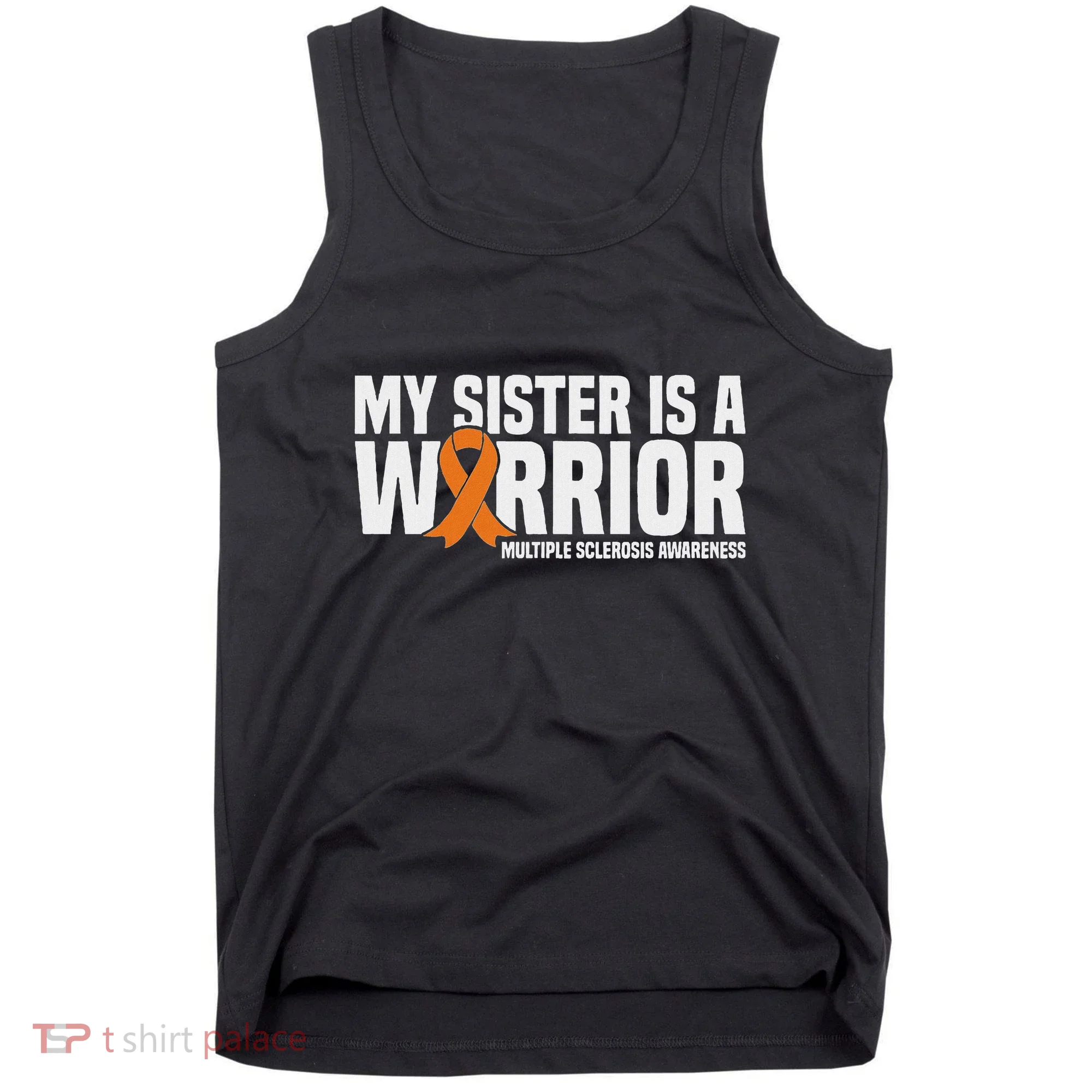My Sister Is A Warrior Ms Multiple Sclerosis Awareness Tank Top