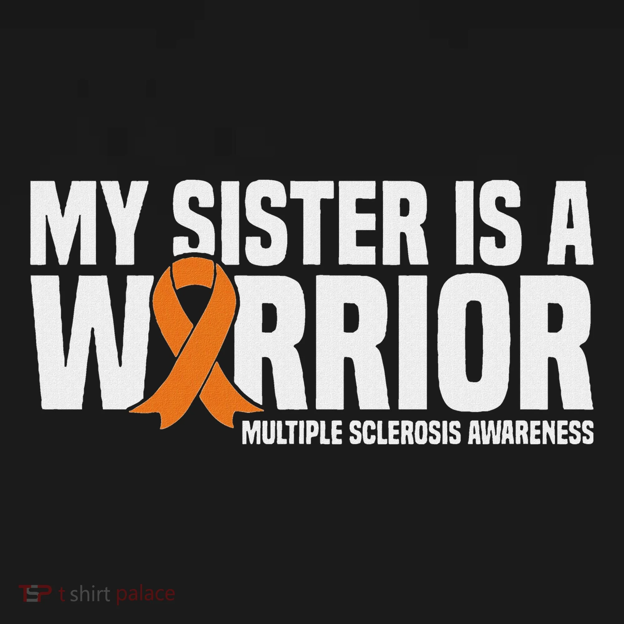 My Sister Is A Warrior Ms Multiple Sclerosis Awareness Tank Top