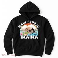 Maui Strong Ikaika Lahaina Banyan Tree Maui Hawaii Shoreline Hoodie thumb 0