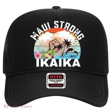 Maui Strong Ikaika Lahaina Banyan Tree Maui Hawaii Shoreline Hat