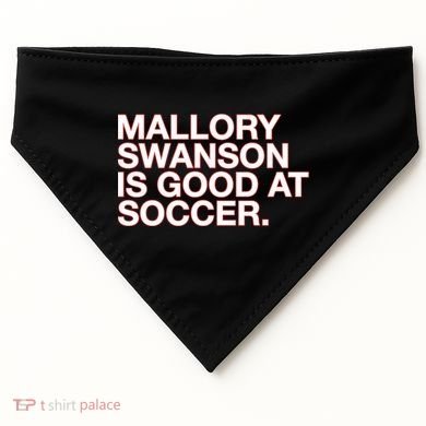 Mallory Swanson Is Good At Soccer USA-Made Doggie Bandana