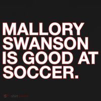 Mallory Swanson Is Good At Soccer USA-Made Doggie Bandana thumb 2
