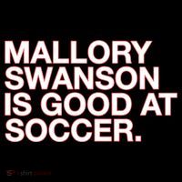 Mallory Swanson Is Good At Soccer Women's Hoodie thumb 2