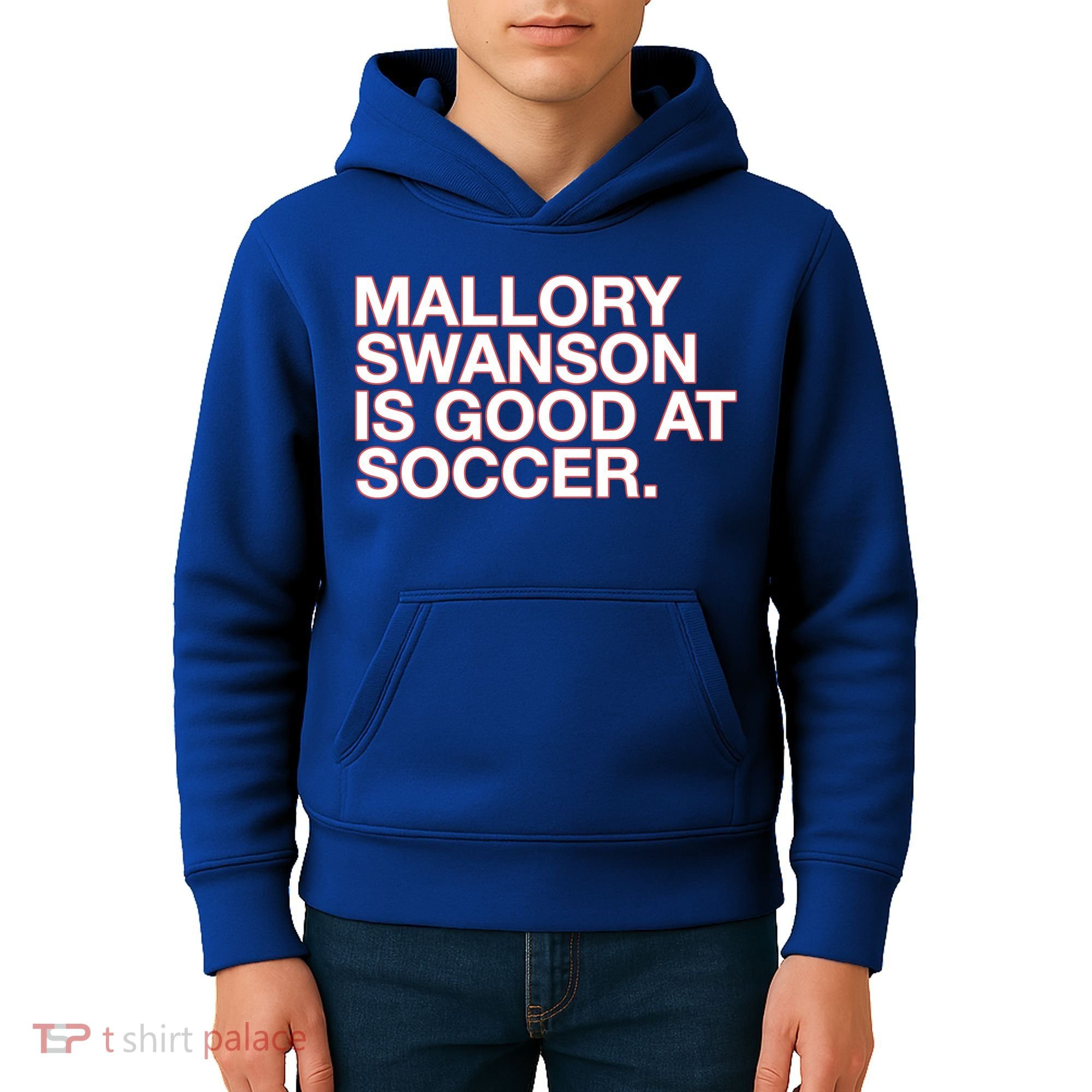 Mallory Swanson Is Good At Soccer Kids Hoodie
