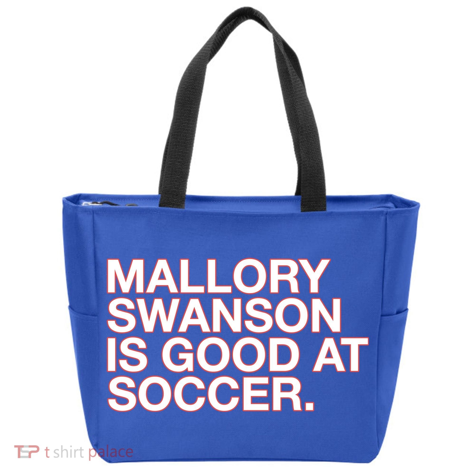 Mallory Swanson Is Good At Soccer Tote Bag