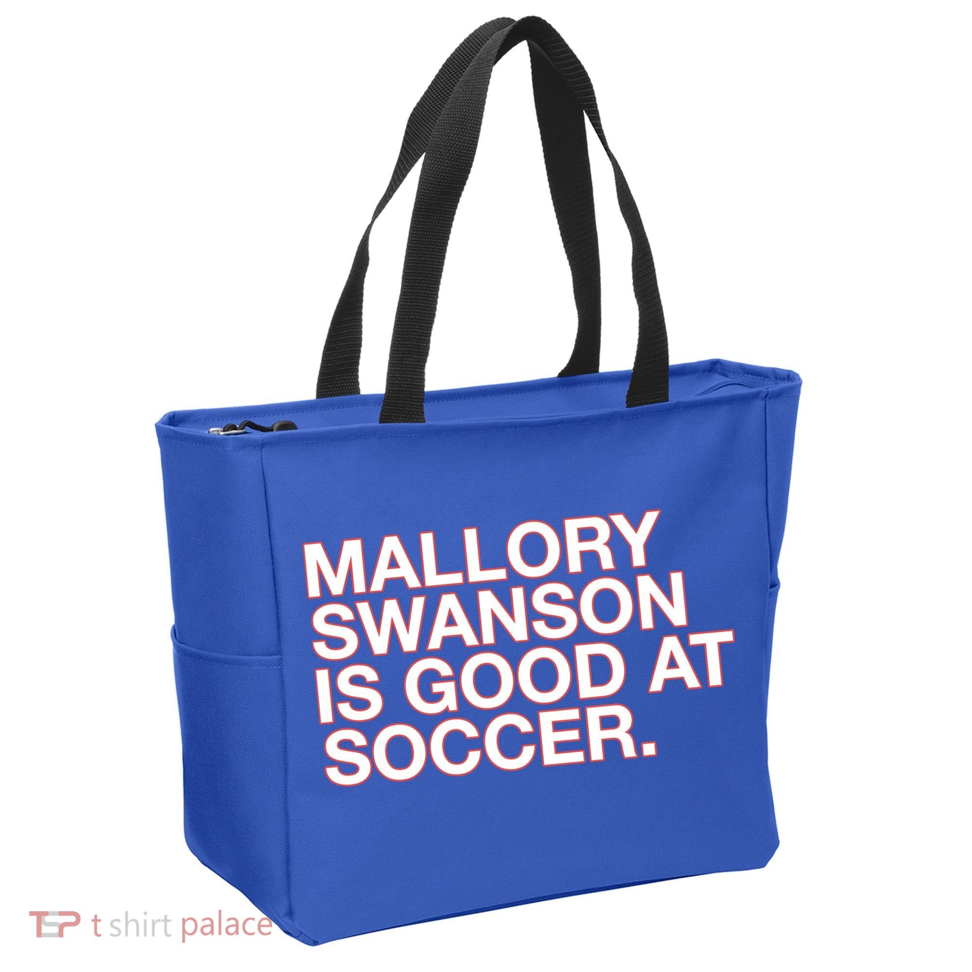 Mallory Swanson Is Good At Soccer Tote Bag