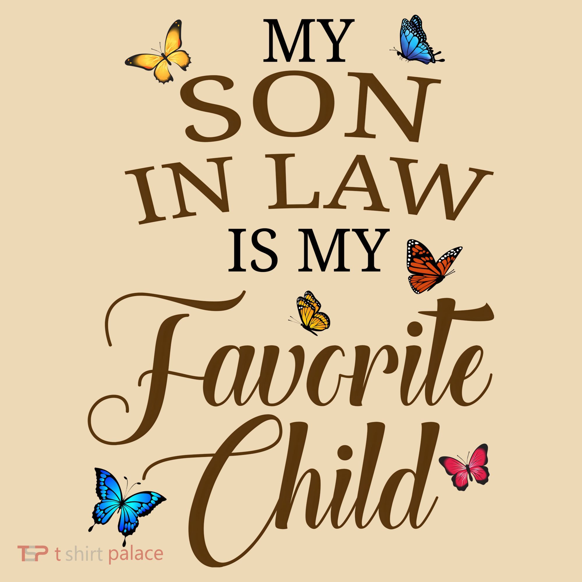 My Son In Law Is My Favorite Child Cute Gift Tote Bag