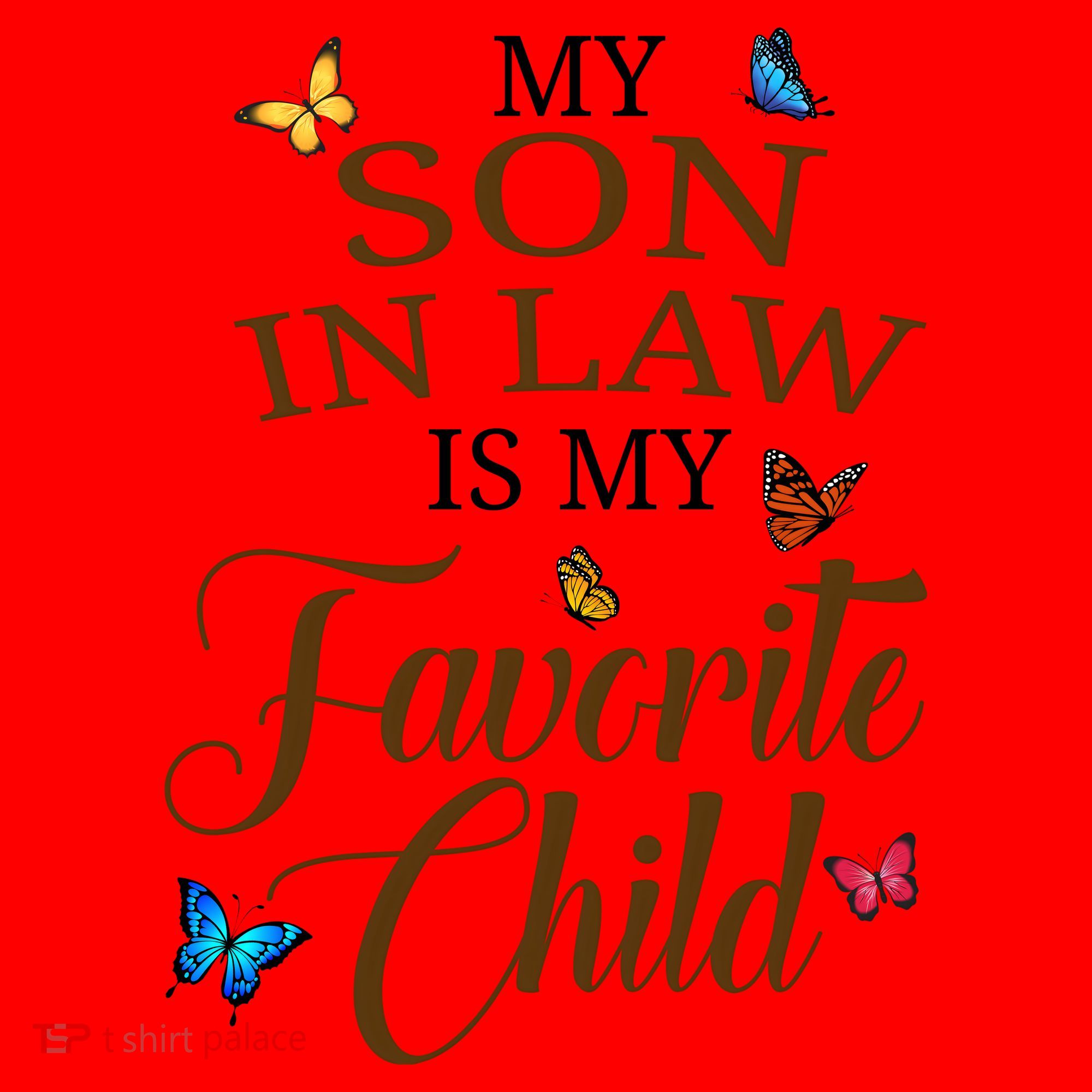 My Son In Law Is My Favorite Child Cute Gift Santa Hat