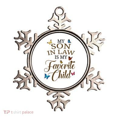My Son In Law Is My Favorite Child Cute Gift Ornament