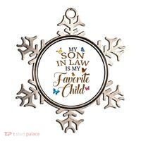 My Son In Law Is My Favorite Child Cute Gift Ornament thumb 0