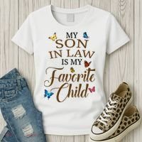 My Son In Law Is My Favorite Child Cute Gift Women's T-Shirt thumb 3