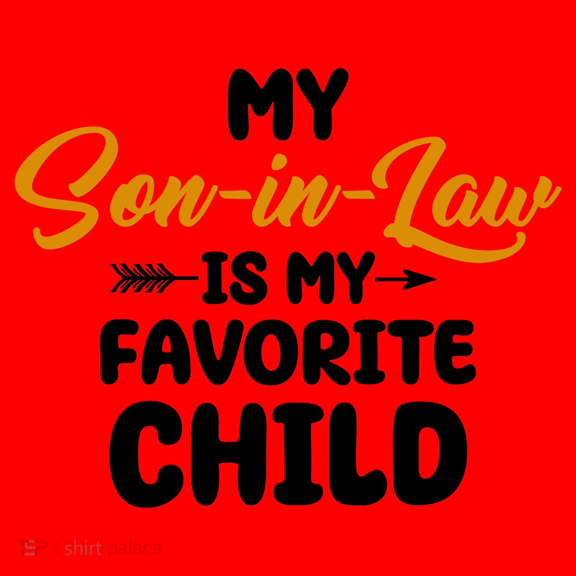 My Son In Law Is My Favorite Child Cute Gift Santa Hat