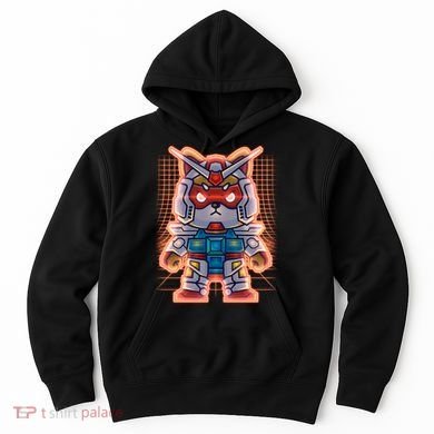 Mecha Shibi Inu Dog Robot Fighter Anime Hoodie
