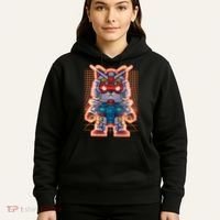 Mecha Shibi Inu Dog Robot Fighter Anime Hoodie thumb 5