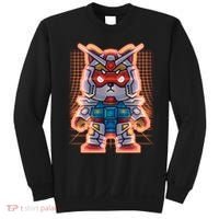 Mecha Shibi Inu Dog Robot Fighter Anime Sweatshirt thumb 0