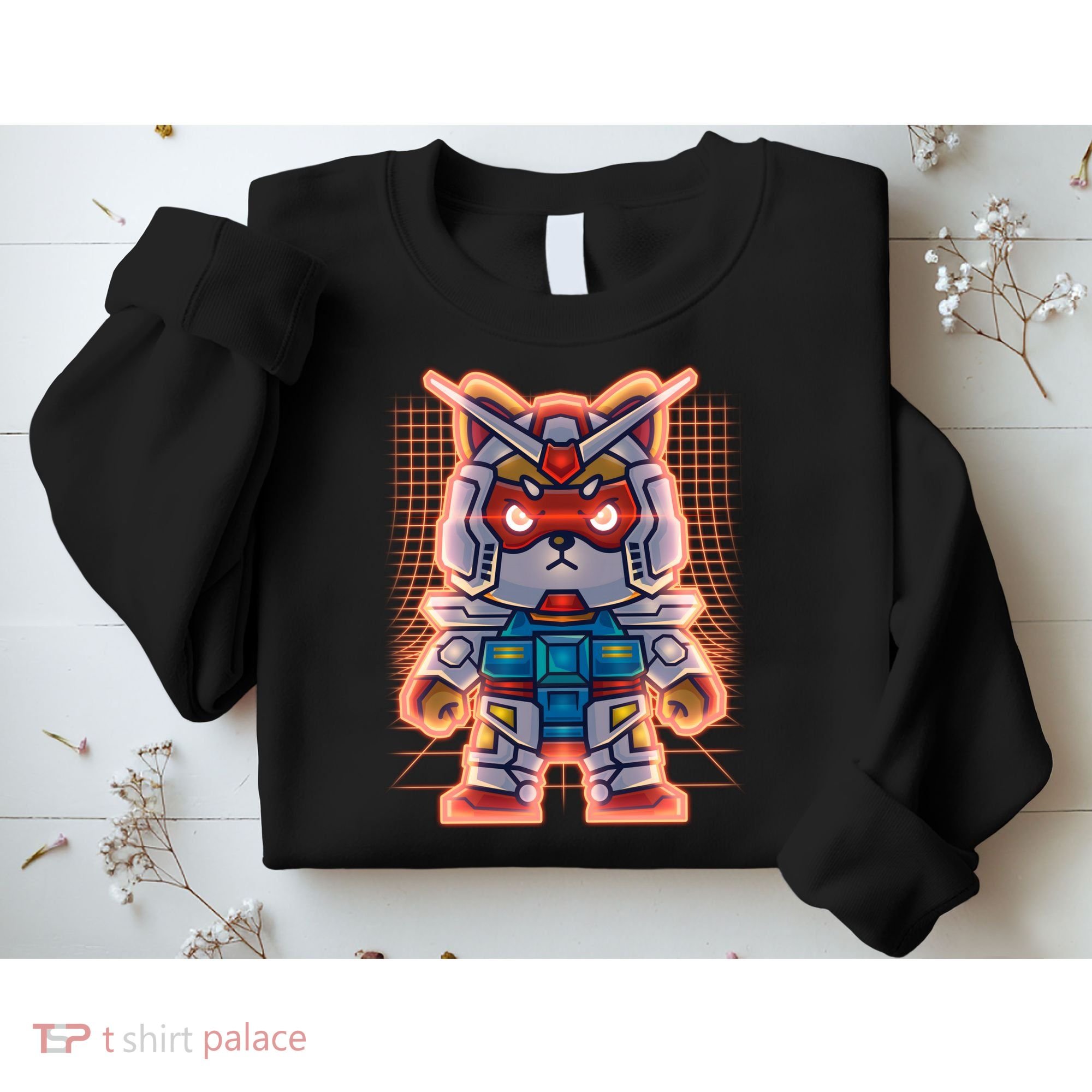 Mecha Shibi Inu Dog Robot Fighter Anime Sweatshirt