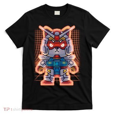 Mecha Shibi Inu Dog Robot Fighter Anime T-Shirt
