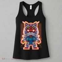 Mecha Shibi Inu Dog Robot Fighter Anime Women's Tank Top thumb 3