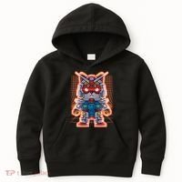 Mecha Shibi Inu Dog Robot Fighter Anime Kids Hoodie thumb 0