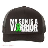 My Son Is A Warrior Traumatic Brain Injury Awareness Yupoong Adult 5-Panel Trucker Hat thumb 0