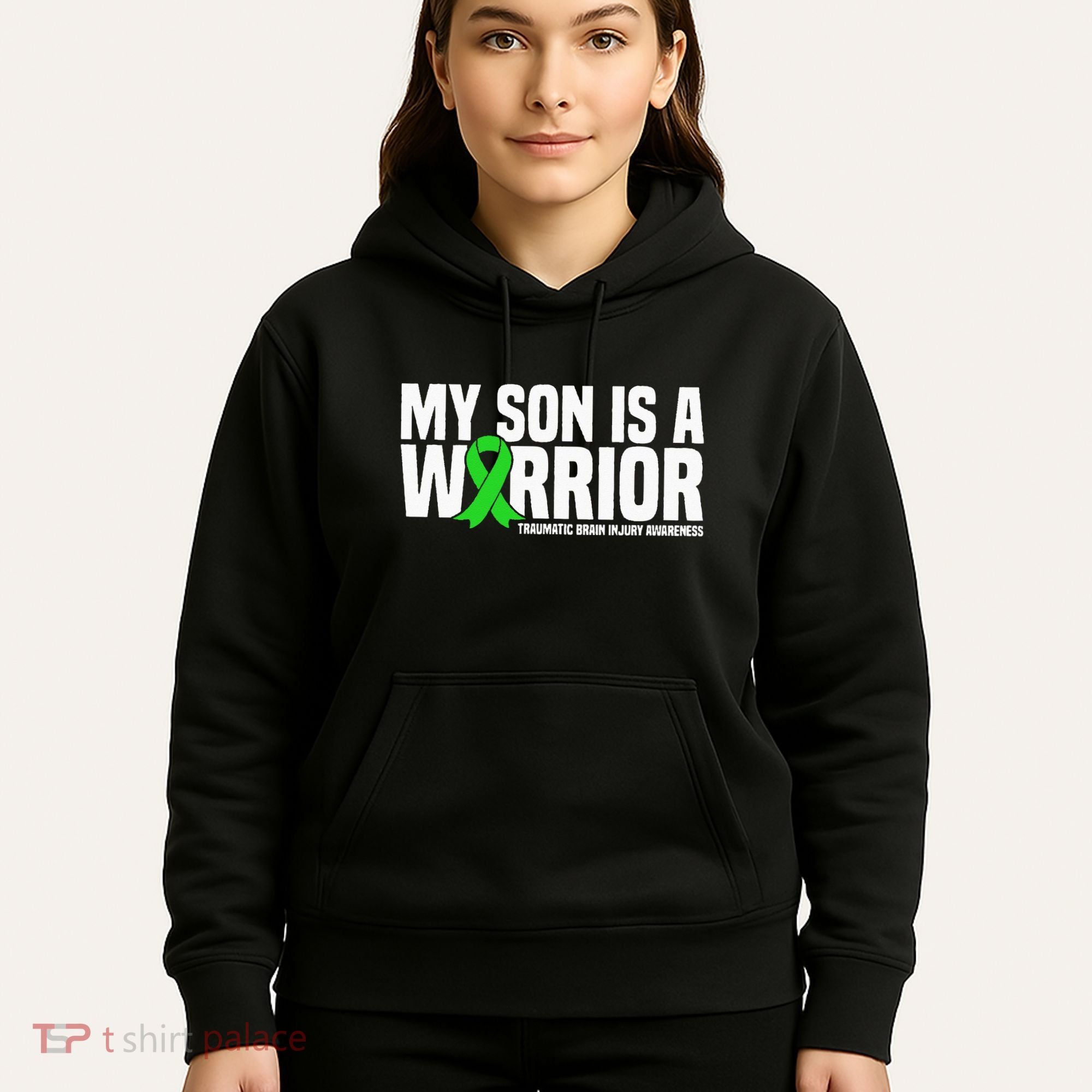 My Son Is A Warrior Traumatic Brain Injury Awareness Hoodie