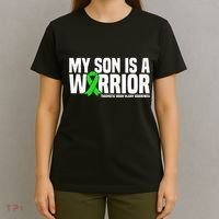 My Son Is A Warrior Traumatic Brain Injury Awareness T-Shirt thumb 4