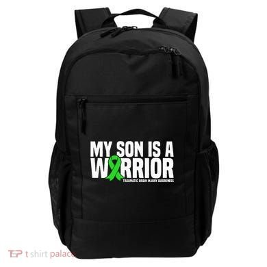 My Son Is A Warrior Traumatic Brain Injury Awareness Backpack