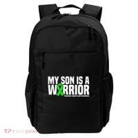 My Son Is A Warrior Traumatic Brain Injury Awareness Backpack thumb 0