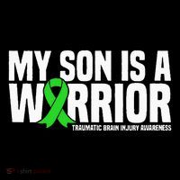 My Son Is A Warrior Traumatic Brain Injury Awareness Bucket Hat thumb 4