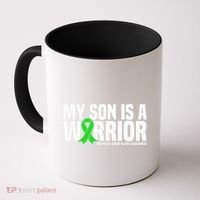 My Son Is A Warrior Traumatic Brain Injury Awareness Coffee Mug thumb 0