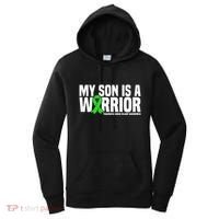 My Son Is A Warrior Traumatic Brain Injury Awareness Women's Hoodie thumb 0