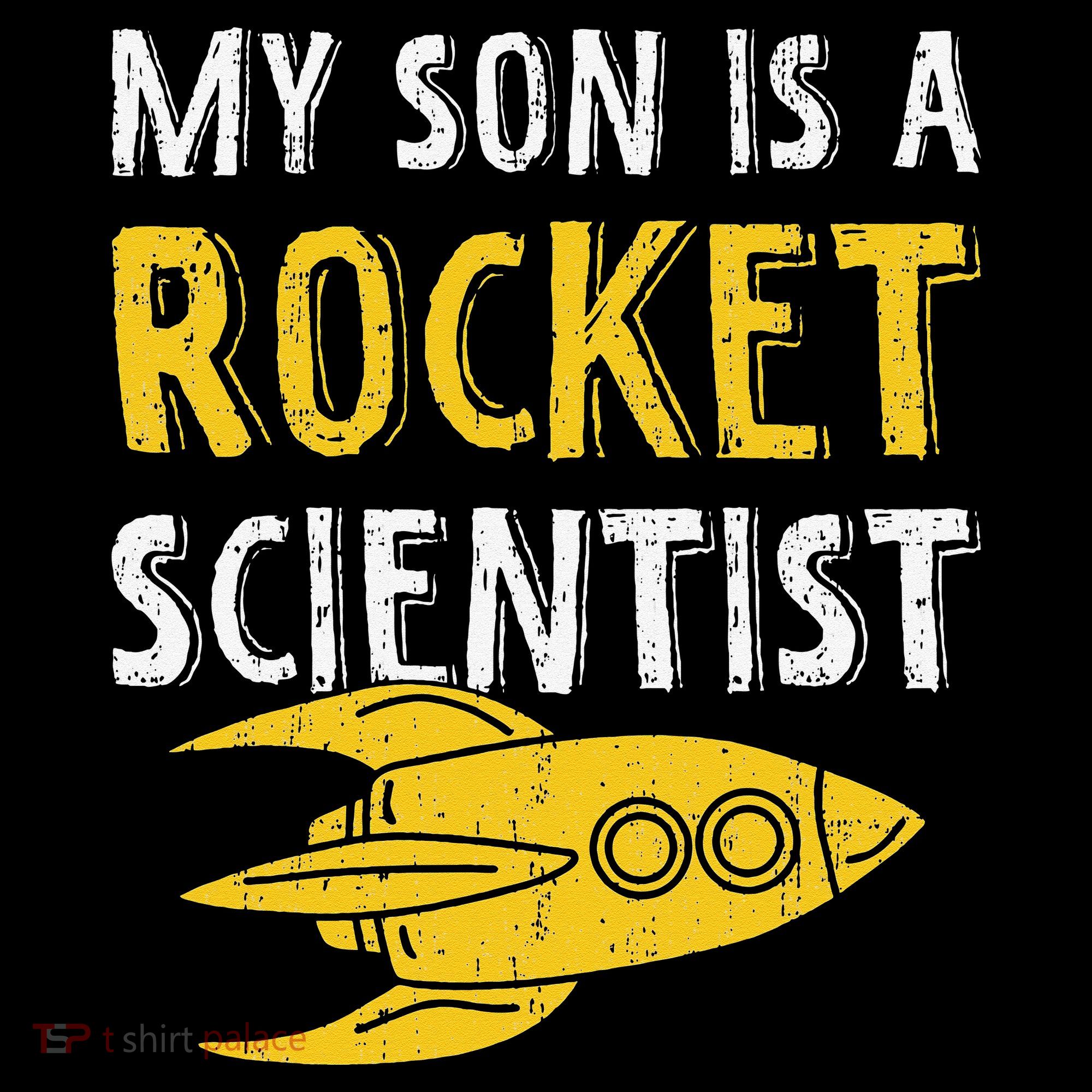 My Son Is A Rocket Scientist Rocket Aerospace Expert Backpack
