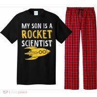 My Son Is A Rocket Scientist Rocket Aerospace Expert Pajama Set thumb 0