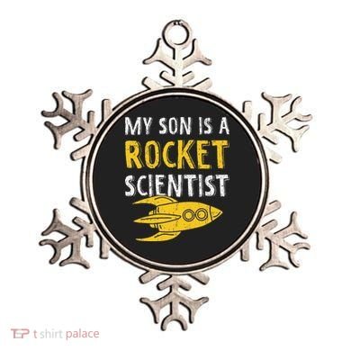 My Son Is A Rocket Scientist Rocket Aerospace Expert Ornament