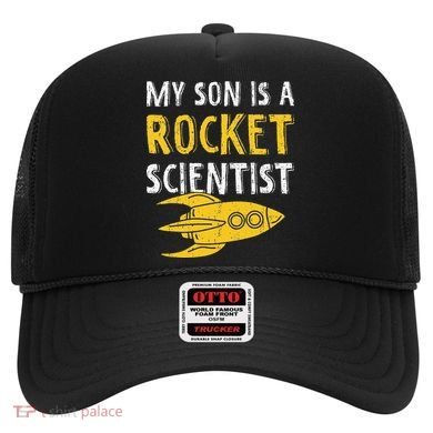 My Son Is A Rocket Scientist Rocket Aerospace Expert Hat
