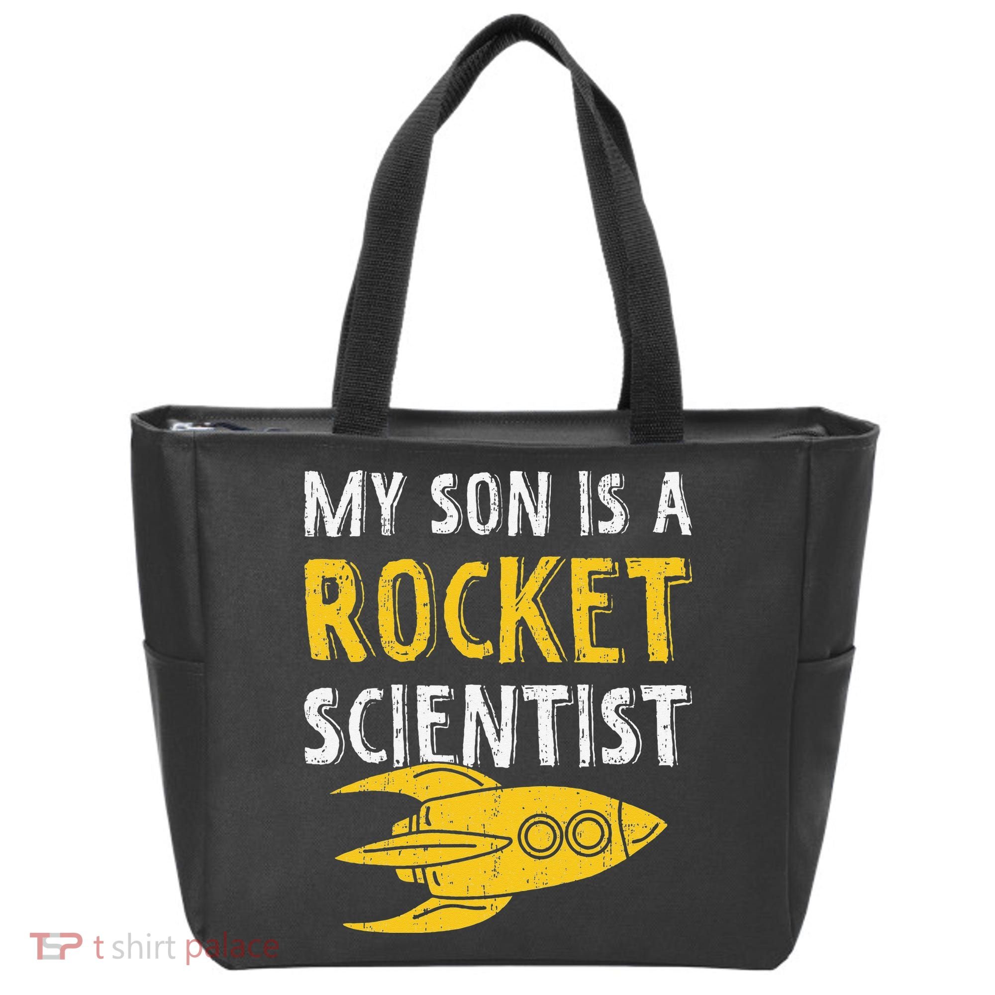 My Son Is A Rocket Scientist Rocket Aerospace Expert Tote Bag